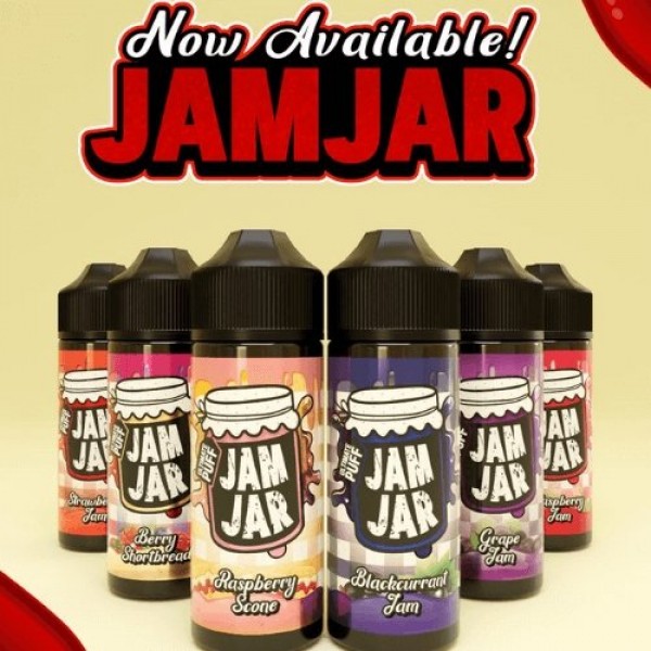 Ultimate Puff Shortfill 100ml E-Liquid | Jam Jar Range