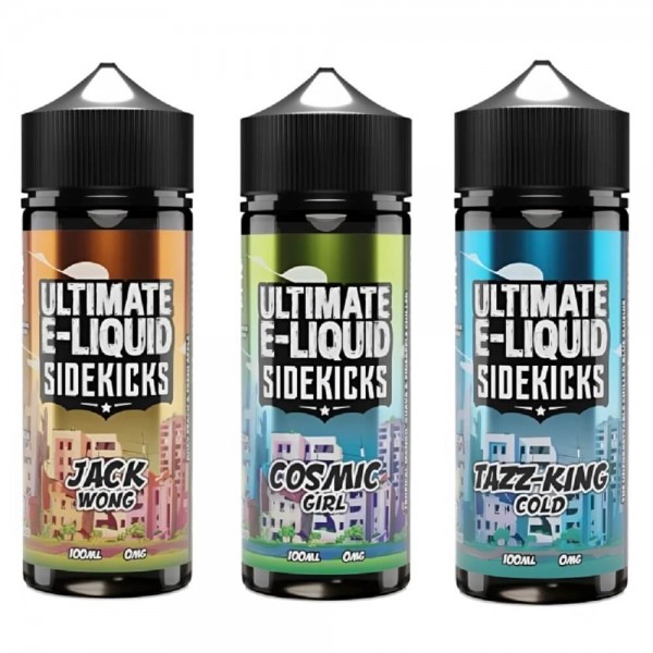 Ultimate E-Liquid Shortfill 100ml E-Liquid | Sidekicks Range