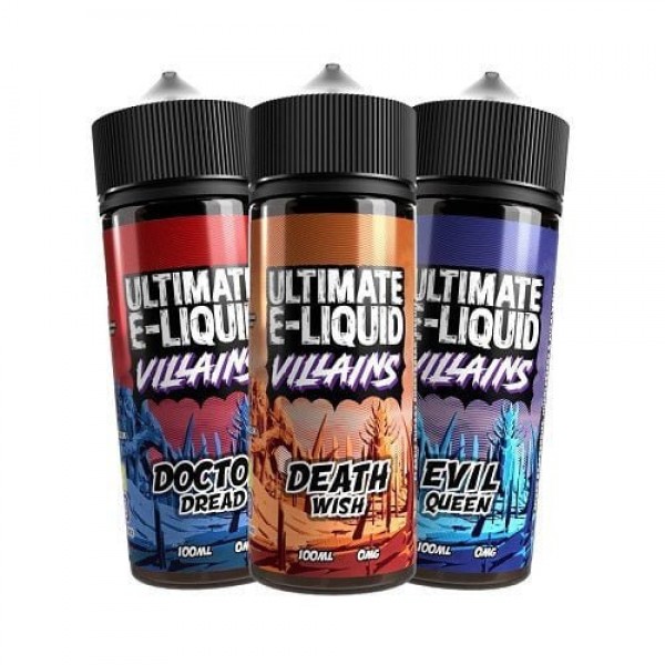 Ultimate E-Liquid Shortfill 100ml E-Liquid | Villains Range