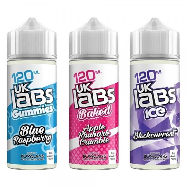 UK Labs Shortfill 100ml E-Liquid | All Ranges