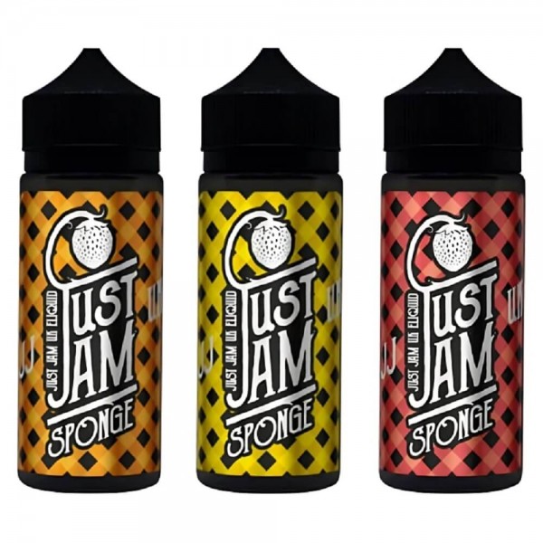 Just Jam Shortfill 100ml E-Liquid | Sponge Range