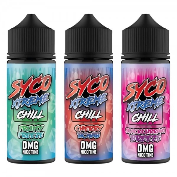 Syco Xtreme Shortfill 100ml E-Liquid | Chill Range