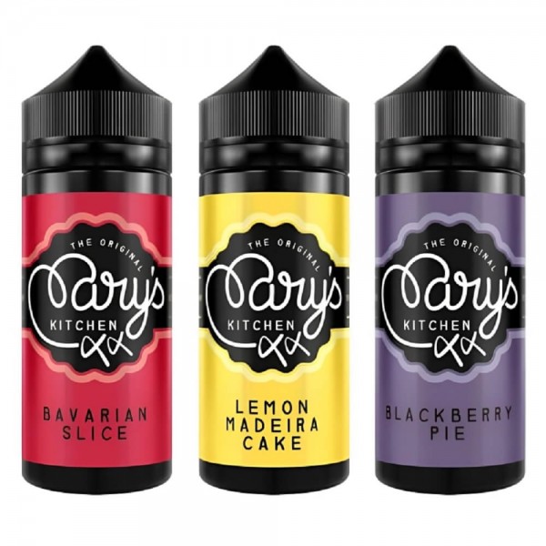 The Yorkshire Vaper Shortfill 100ml E-Liquid | Mary’s Kitchen Range