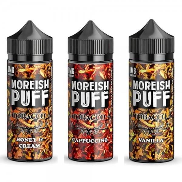 Moreish Puff Shortfill 100ml E-Liquid | Tobacco Range