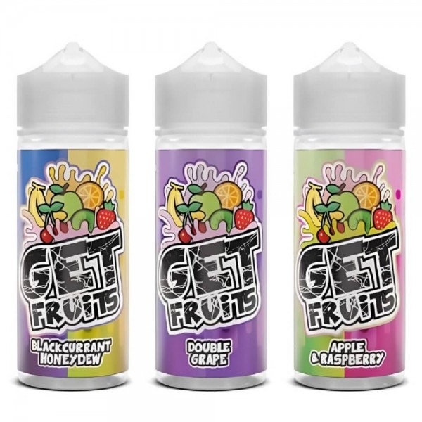 Ultimate Puff Shortfill 100ml E-Liquid | Get Fruits Range