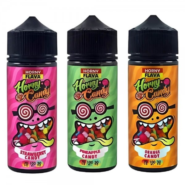 Horny Flava Shortfill 100ml E-Liquid | Candy Range