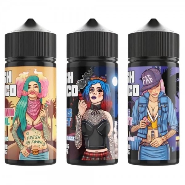 Fresh Vape Co Shortfill 100ml E-Liquid