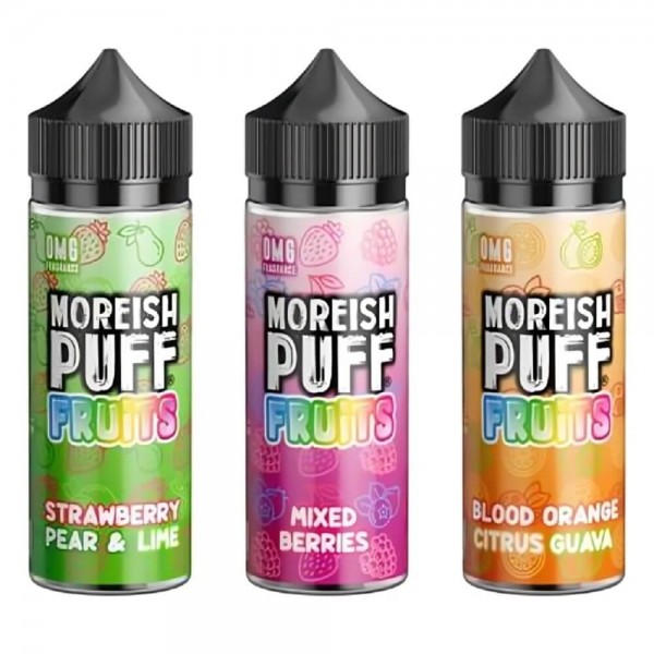 Moreish Puff Shortfill 100ml E-Liquid | Fruit Range