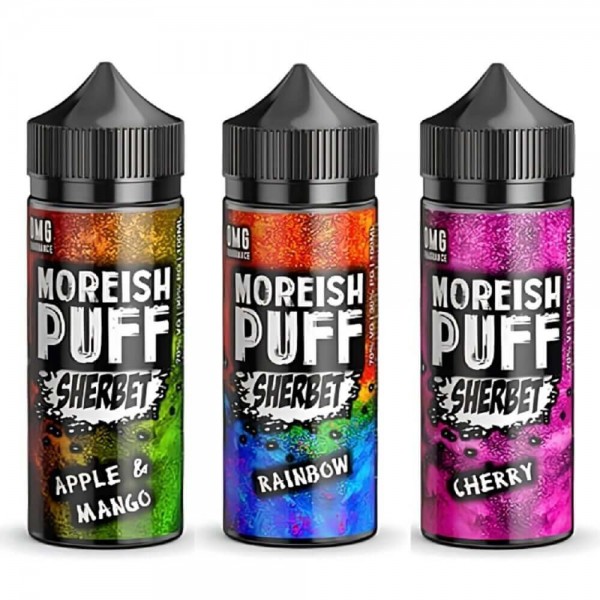 Moreish Puff Shortfill 100ml E-Liquid | Sherbet Range