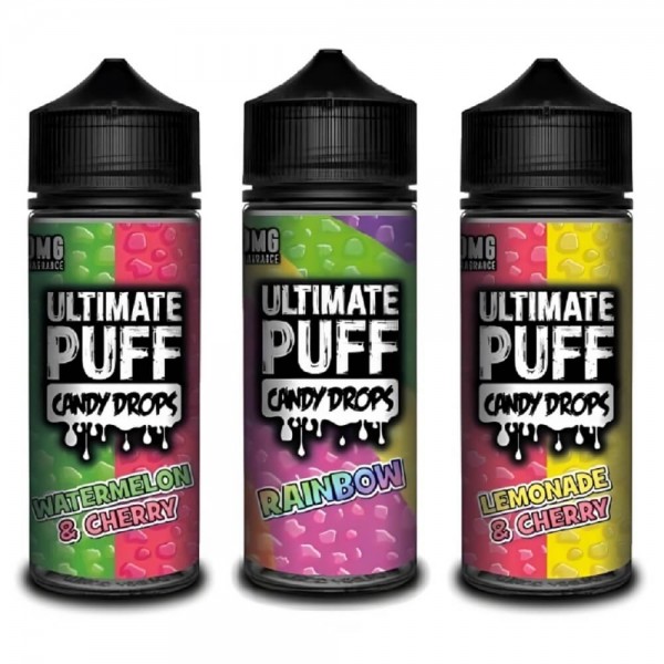 Ultimate Puff Shortfill 100ml E-Liquid | Candy Drops Range