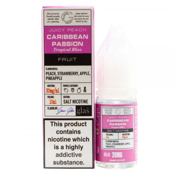 Caribbean Passion 10ml Nic Salt - Pack of 10