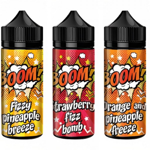 Boom 100ml Shortfill E-Liquid