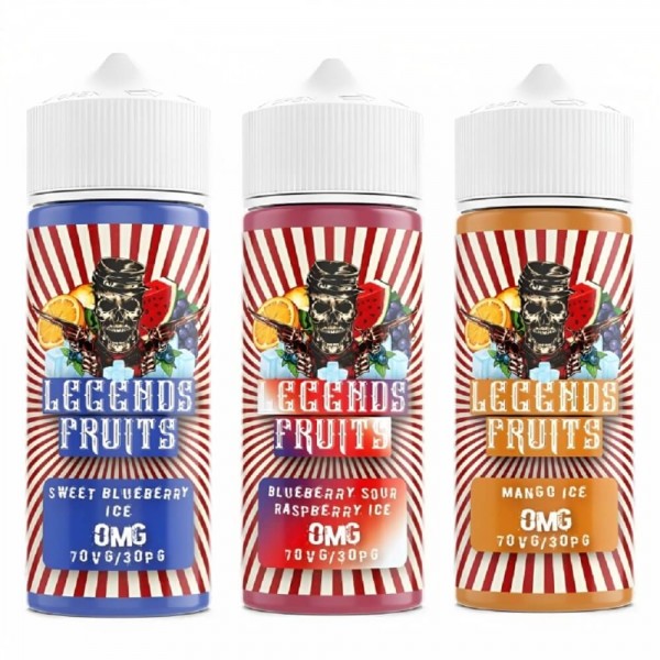 Legends Fruits Shortfill 100ml E-Liquid