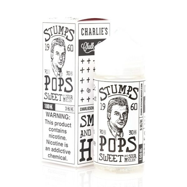Stumps 100ml Shortfill E-Liquid By Charlies Chalk Dust
