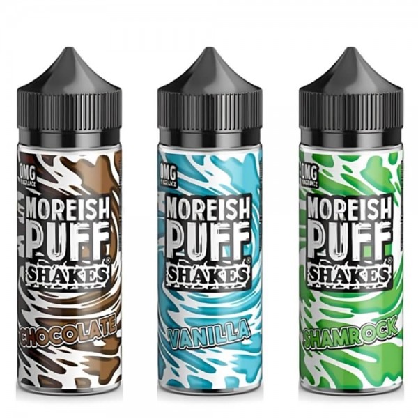 Moreish Puff Shortfill 100ml E-Liquid | Shakes Range