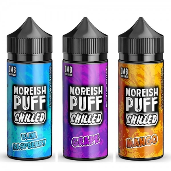 Moreish Puff Shortfill 100ml E-Liquid | Chilled Range