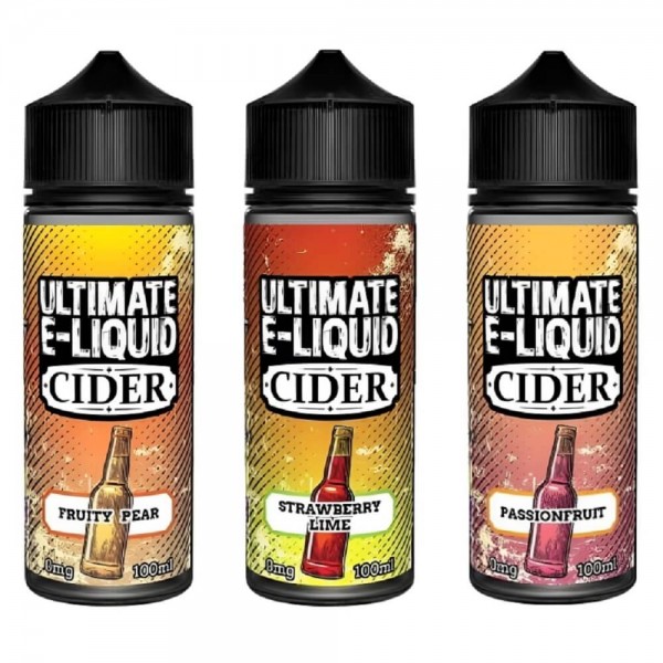 Ultimate E-Liquid Shortfill 100ml E-Liquid | Cider Range