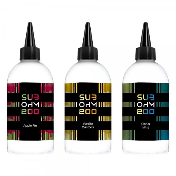 Sub Ohm 200 Shortfill E-Liquid 200ml