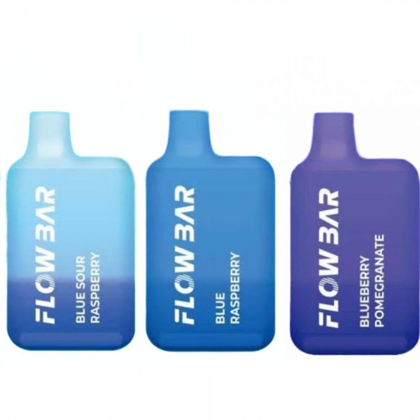 Pack of 10 Flow Bar 6000 Disposable Vape Pod Device - 0mg