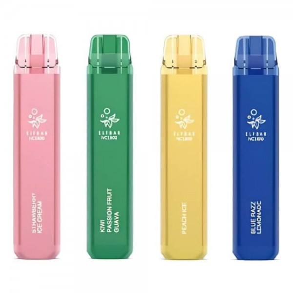 Elf Bar NC1800 Disposable Vape Pod Device - 20MG