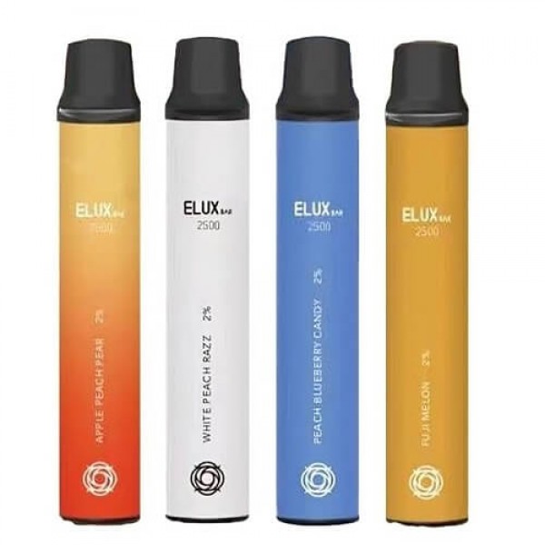 Elux Bar 2500 Disposable Vape Pod Device - 20MG