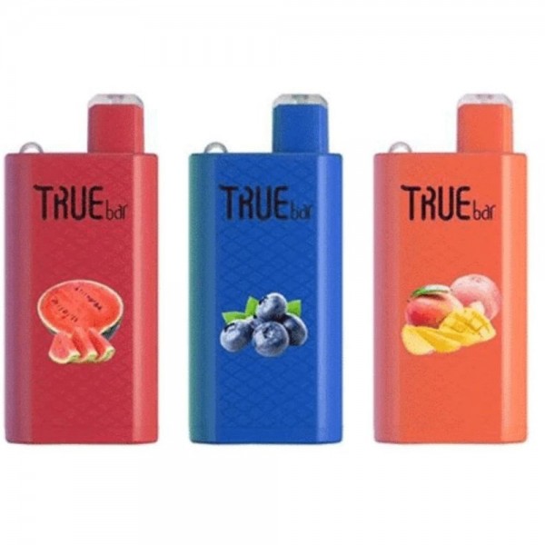 Pack of 10 True Bar Squid Box 5200 Disposable Vape Pod Device | 20MG