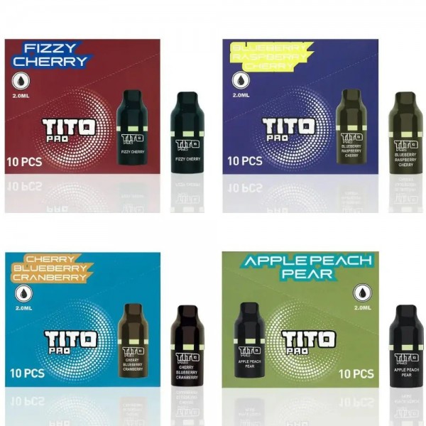 TiTo Pro Pre-filled Replacement Pods