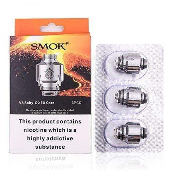SMOK V8 Baby Q2 EU Core  ( PACK OF 3 )  0.4 OHM