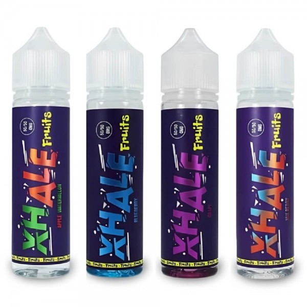 Xhale Shortfill 50ml E-Liquid | Fruits Range | 50VG/50PG