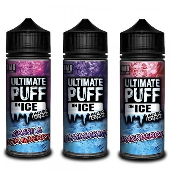Ultimate Puff Shortfill 100ml E-Liquid | On Ice Range