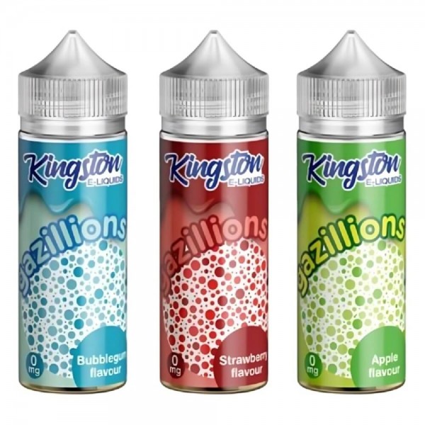 Kingston Shortfill 100ml E-Liquid | Gazillions Range