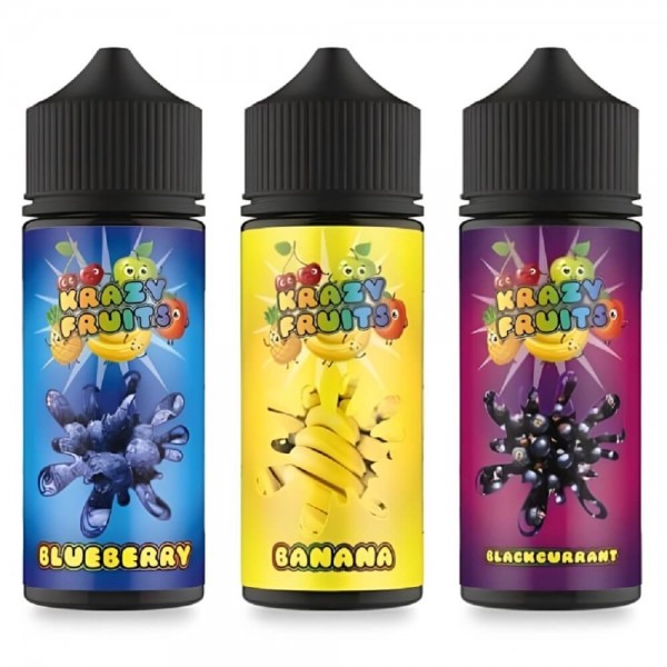 Krazy Fruits Shortfill 100ml E-Liquid