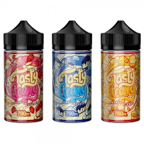 Tasty Creamy Shortfill E-Liquid by 200ml