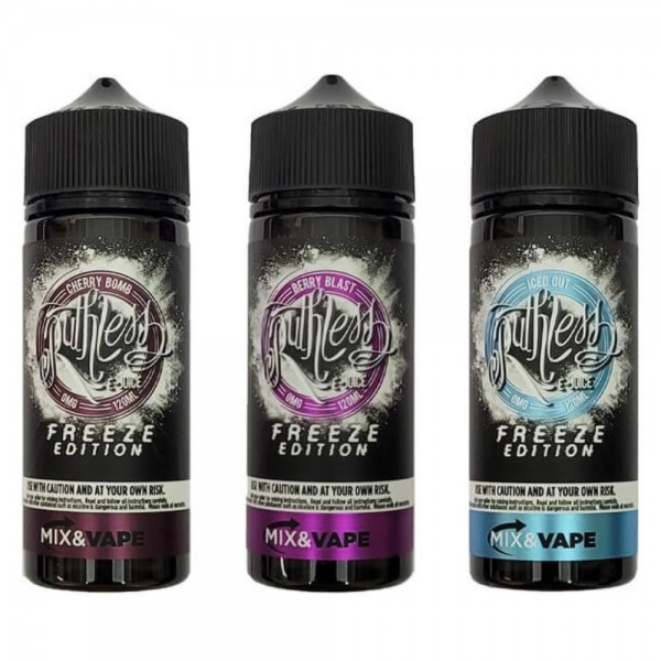 Ruthless Shortfill 100ml E-Liquid | Freeze Edition