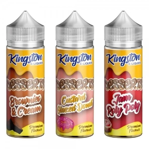 Kingston Shortfill 100ml E-Liquid | Dessert Range