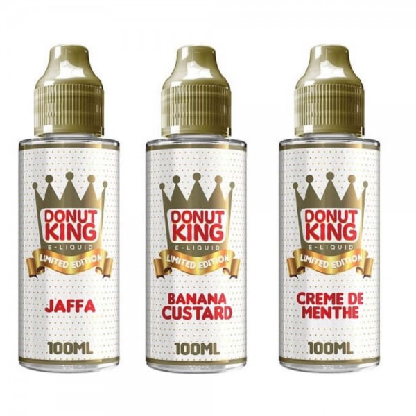 Donut King Limited Edition Shortfill 100ml E-Liquid