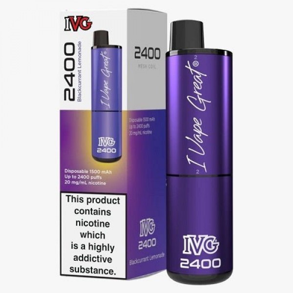 IVG 2400 Disposable Pod Device - 20MG