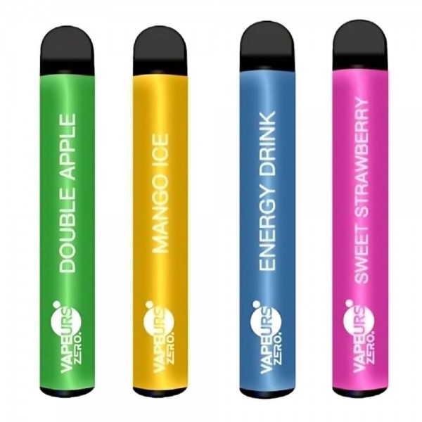 Pack of 5 VAPEURS 800 Disposable Vape Pod Kit | 0MG