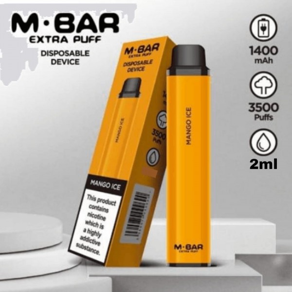 M Bar 3500 Disposable Vape Pod Device | 20MG