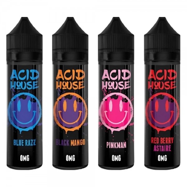 Acid House Shortfill 50ml E Liquid