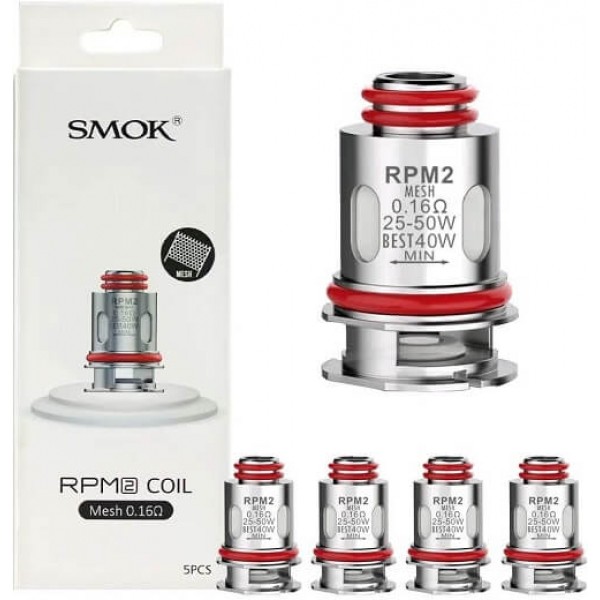 Smok RPM 2 Mesh 0.16 Ohm Coils ( Pack of 5 )