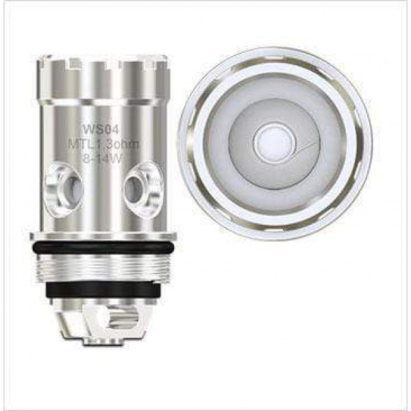 WS04 MTL 1.3ohm Replacement Coil Head 5/Pack