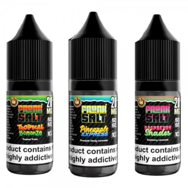 Frunk Salts 10ml Nic Salt E-liquid - Pack of 10