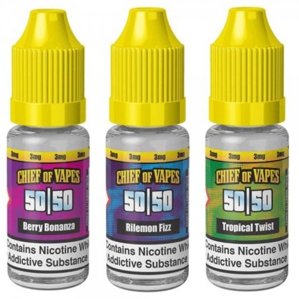 Chief of Vapes 10ml E-Liquid - Pack of 10