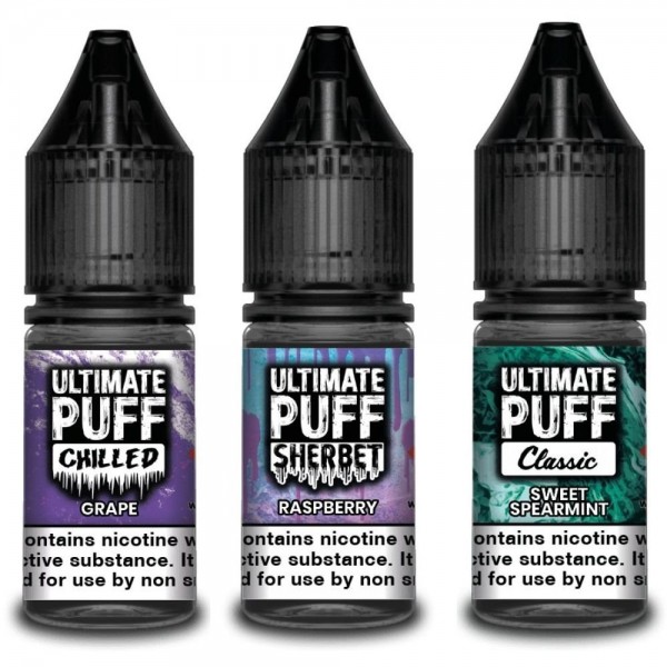 Ultimate Puff 10ml E-Liquid - Pack of 10
