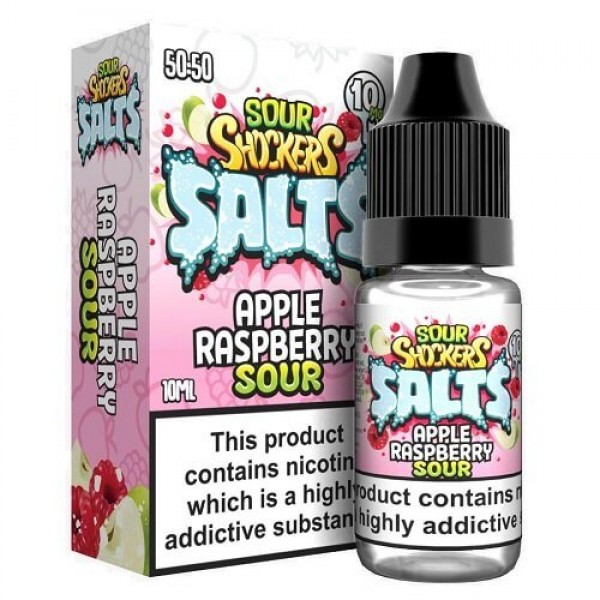 Sour Shockers Nic Salt 10ml E-Liquid - Pack of 10