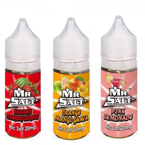 Mr Salt 10ml Nic Salt Eliquid - Pack of 10