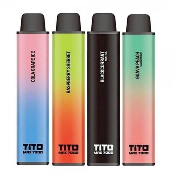 Tito Max 7000 Disposable Vape Pod Device | 20MG